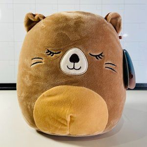 Maisha The Beaver 8" Squishmallow KellyToy Kids Stuffed Animal Plush Toy NWT